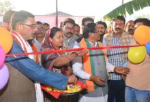 महिला स्व-सहायता समूह को मिला आजीविका का नया अवसर, बच्चों व माताओं को मिलेगा गुणवत्तापूर्ण पोषण आहार – श्रीमती लक्ष्मी राजवाड़े….