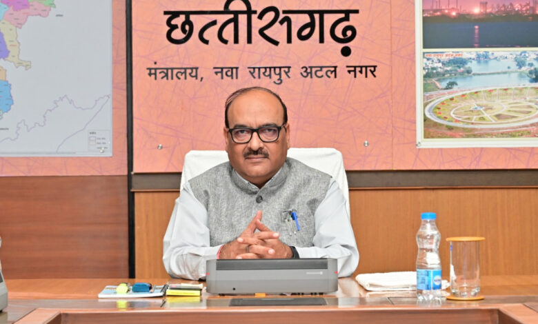 मुख्य सचिव ने मंत्रालय महानदी भवन में नवा अंजोर विजन@ 2047 मॉनिटरिंग पोर्टल की समीक्षा की….