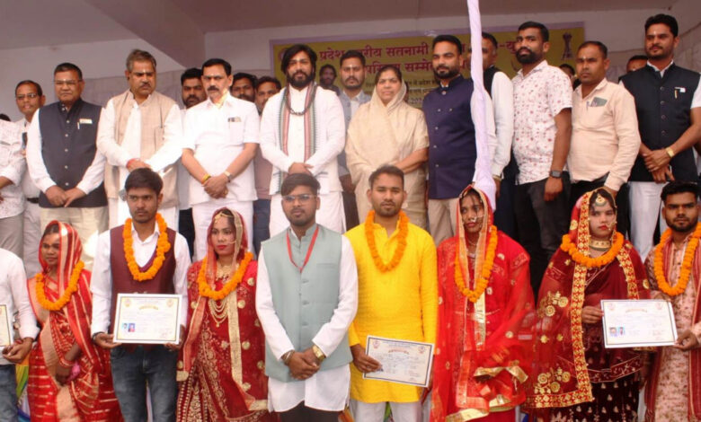 फिजूलखर्ची को छोड़कर बाबा गुरु घासीदास के बताये सादगी विवाह को गर्व के साथ अपनाने की जरूरत : केबिनेट मंत्री गुरु खुशवंत साहेब….