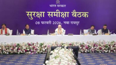 केन्द्रीय गृह एवं सहकारिता मंत्री अमित शाह ने आज रायपुर, छत्तीसगढ़ में वामपंथी उग्रवाद पर सुरक्षा समीक्षा बैठक की अध्यक्षता की….