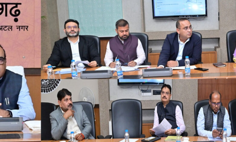 मुख्य सचिव ने रेल परियोजनाओं की समीक्षा की….. मुख्य सचिव ने रेल परियोजनाओं की समीक्षा की…..