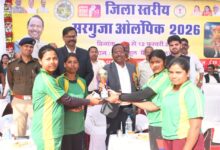 खेल प्रतिभाओं को निखारने का सशक्त माध्यम बनी सरगुजा ओलंपिक: मंत्री रामविचार नेताम…..