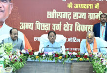 स्थानीय जरूरतों और जन आकांक्षा के अनुरूप स्वीकृत होंगे विकास कार्य: मुख्यमंत्री विष्णु देव साय….