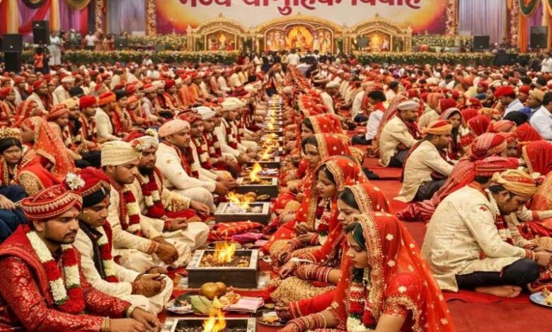 10 फरवरी को 190 जोड़ों का भव्य सामूहिक विवाह समारोह
