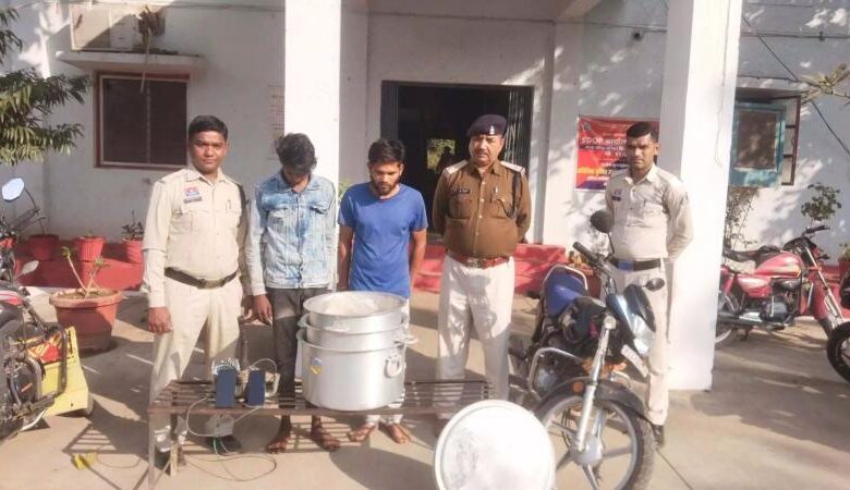 रतनपुर पुलिस की त्वरित कार्रवाई: सूने मकान की चोरी का खुलासा, दो आरोपी गिरफ्तार