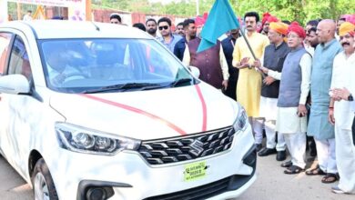 मुख्यमंत्री साय ने 4 शासकीय वाहनों को दिखाई हरी झंडी: राजस्व विभाग को मिले नए वाहन, प्रशासनिक कार्यों में आएगी तेजी और सहूलियत….. मुख्यमंत्री साय ने 4 शासकीय वाहनों को दिखाई हरी झंडी: राजस्व विभाग को मिले नए वाहन, प्रशासनिक कार्यों में आएगी तेजी और सहूलियत…..