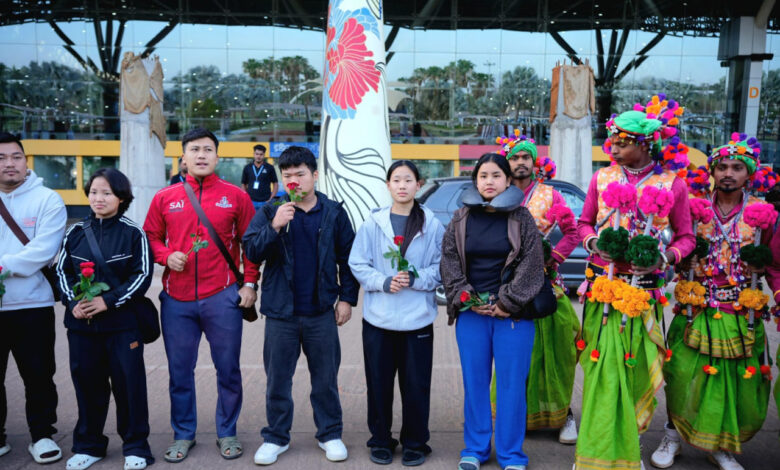 खेलो इंडिया ट्राइबल गेम्स के लिए खिलाड़ियों का छत्तीसगढ़ पहुंचना शुरू…