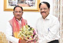 मुख्यमंत्री से राज्य नीति आयोग के नवनियुक्त उपाध्यक्ष गणेश शंकर मिश्रा ने की सौजन्य मुलाकात….