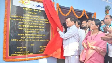 वाणिज्य, उद्योग एवं श्रम मंत्री देवांगन ने कोरबा मेडिकल कॉलेज अस्पताल में 61.82 लाख की लागत से निर्मित रैन बसेरा का किया लोकार्पण….