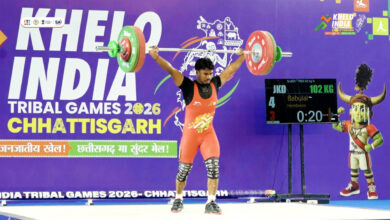 आर्थिक चुनौतियों को मात देकर वेटलिफ्टिंग में पहचान बना रहे झारखंड के बाबूलाल हेम्ब्रम….