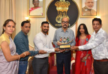 राज्यपाल रमेन डेका से रेडियो संगवारी टीम ने की सौजन्य मुलाकात…..