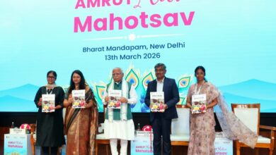 भारत मंडपम में छत्तीसगढ़ की जल योद्धाओं की गूंजी आवाज, नई दिल्ली में आयोजित अमृत मित्र महोत्सव में शामिल हुईं राज्य की 75 महिलाएं….