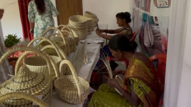 पारंपरिक हस्तशिल्प उत्पाद बना आजीविका का साधन: स्व सहायता समूह से जुड़कर कांसाबेल की महिलाओं ने स्वरोजगार की राह अपनाई….