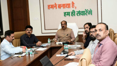 केन्द्रीय जल शक्ति मंत्रालय की वीसी में शामिल हुए उप मुख्यमंत्री अरूण साव….