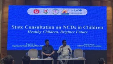 स्वास्थ्य विभाग एवं यूनिसेफ छत्तीसगढ़ के तकनीकी सहयोग से बच्चों में गैर-संचारी रोगों पर राज्य स्तरीय परामर्श आयोजित….. स्वास्थ्य विभाग एवं यूनिसेफ छत्तीसगढ़ के तकनीकी सहयोग से बच्चों में गैर-संचारी रोगों पर राज्य स्तरीय परामर्श आयोजित…..