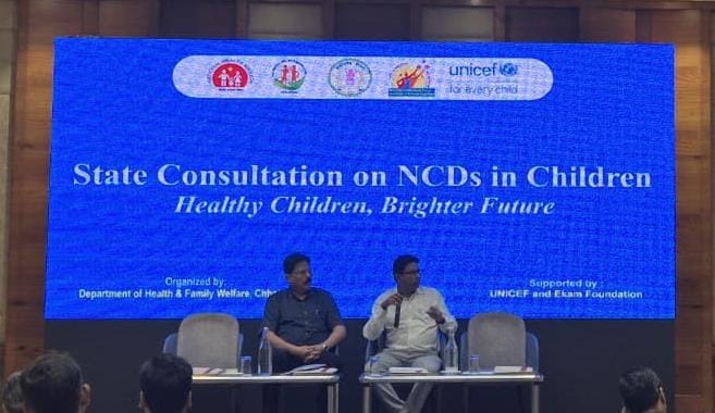 स्वास्थ्य विभाग एवं यूनिसेफ छत्तीसगढ़ के तकनीकी सहयोग से बच्चों में गैर-संचारी रोगों पर राज्य स्तरीय परामर्श आयोजित…..