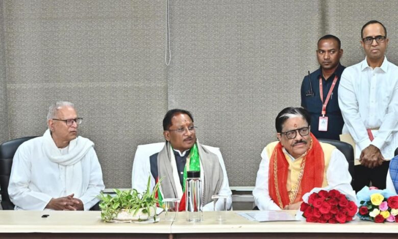 दीर्घकालिक विकास की दिशा तय करने में महत्वपूर्ण भूमिका निभाएगा राज्य नीति आयोग : मुख्यमंत्री विष्णु देव साय…. दीर्घकालिक विकास की दिशा तय करने में महत्वपूर्ण भूमिका निभाएगा राज्य नीति आयोग : मुख्यमंत्री विष्णु देव साय….