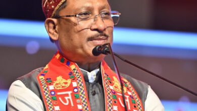 मुख्यमंत्री विष्णु देव साय छत्तीसगढ़ सिंधी सेवा महापंचायत द्वारा आयोजित ‘चन्ड्र जी रात, सिंधिन जो मेलो – आनंद मेलो’ में हुए शामिल…. मुख्यमंत्री विष्णु देव साय छत्तीसगढ़ सिंधी सेवा महापंचायत द्वारा आयोजित ‘चन्ड्र जी रात, सिंधिन जो मेलो – आनंद मेलो’ में हुए शामिल….