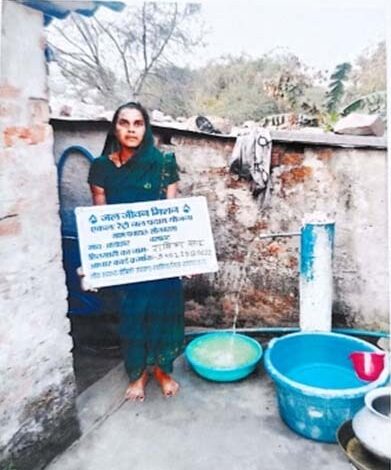 नल का जल बना सहारा, राधिका की बदली जिंदगी: आड़ाझर में जल जीवन मिशन से घर-घर पहुंचा पानी….