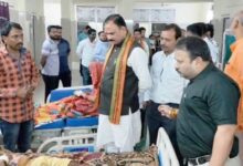 मरीजों की सेहत से समझौता नहीं’ – स्वास्थ्य मंत्री श्याम बिहारी जायसवाल… मरीजों की सेहत से समझौता नहीं’ – स्वास्थ्य मंत्री श्याम बिहारी जायसवाल…