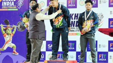 उप मुख्यमंत्री अरुण साव खेलो इंडिया ट्राइबल गेम्स देखने पहुंचे…. उप मुख्यमंत्री अरुण साव खेलो इंडिया ट्राइबल गेम्स देखने पहुंचे….