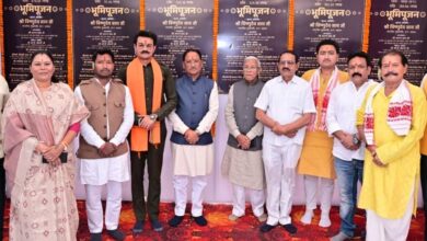 जशपुर को विकास की नई सौगात : मुख्यमंत्री विष्णु देव साय ने 19.51 करोड़ के 6 विकास कार्यों का किया भूमिपूजन… जशपुर को विकास की नई सौगात : मुख्यमंत्री विष्णु देव साय ने 19.51 करोड़ के 6 विकास कार्यों का किया भूमिपूजन…