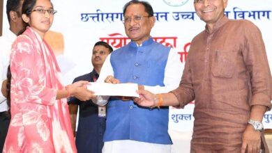 युवाओं के उज्ज्वल भविष्य के लिए सरकार पूर्णतः प्रतिबद्ध : मुख्यमंत्री विष्णु देव साय….