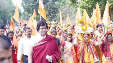 मुख्यमंत्री विष्णुदेव साय के विधानसभा कुनकुरी में भक्ति की बयार: भव्य कलश यात्रा के साथ राम कथा महोत्सव का हुआ शुभारंभ, 15 हजार श्रद्धालुओं की मौजूदगी में गूंजा रामनाम, नगर हुआ भक्तिमय…..