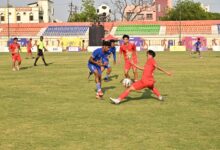 पुरुष फुटबॉल : छत्तीसगढ़ और पश्चिम बंगाल ने फाइनल में बनाई जगह, केंद्रीय खेल राज्य मंत्री ने खिलाड़ियों का किया उत्साहवर्धन…