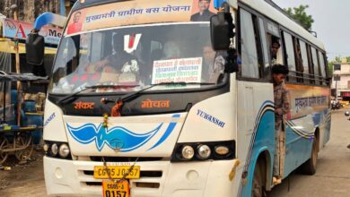 नक्सलवाद के खात्मे के बाद बदली तस्वीर, अब गांव से शहर तक आसान हुआ सफर, मुख्यमंत्री ग्रामीण बस योजना बनी ग्रामीणों के लिए वरदान….. नक्सलवाद के खात्मे के बाद बदली तस्वीर, अब गांव से शहर तक आसान हुआ सफर, मुख्यमंत्री ग्रामीण बस योजना बनी ग्रामीणों के लिए वरदान…..