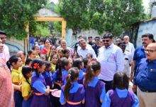शिक्षा मंत्री गजेन्द्र यादव ने दुर्ग के प्राथमिक विद्यालय का किया निरीक्षण: बच्चों को पढ़ाई के लिए किया प्रोत्साहित किया….