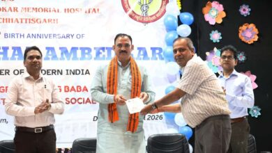 बाबा साहेब के विचारों पर चलकर ही बनेगा बेहतर समाज: स्वास्थ्य मंत्री श्याम बिहारी जायसवाल….