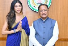 मुख्यमंत्री विष्णुदेव साय से मिस इंडिया छत्तीसगढ़ सुश्री अनुष्का सोन ने की सौजन्य मुलाकात : सदन का ऐतिहासिक सत्र सुनने विधानसभा पहुंची थी मिस इंडिया छत्तीसगढ़…..