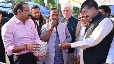 छत्तीसगढ़ बनेगा मखाना हब : कृषि मंत्री रामविचार नेताम ने लिंगाडीह में मखाना सेंटर का किया अवलोकन….. छत्तीसगढ़ बनेगा मखाना हब : कृषि मंत्री रामविचार नेताम ने लिंगाडीह में मखाना सेंटर का किया अवलोकन…..