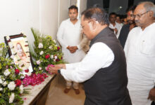 मुख्यमंत्री विष्णु देव साय ने स्वर्गीय श्रीमती प्रेमलता अग्रवाल को दी श्रद्धांजलि….