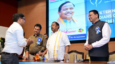 पशु चिकित्सा एवं पशुपालन विज्ञान में डॉ. भीष्मदेव साहू को “डॉ सी एम सिंह नेशनल एक्सीलेंस अवार्ड….