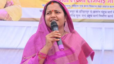 मंत्री श्रीमती लक्ष्मी राजवाड़े ने 13.22 करोड़ रूपये के विकास कार्यों का किया शुभारंभ…..