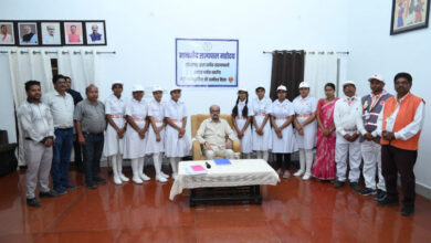 राज्यपाल रमेन डेका से रेडक्रॉस प्रतिनिधियों ने की सौहार्दपूर्ण भेंट…..