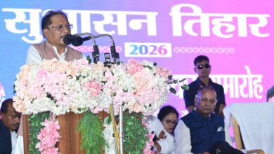 मुख्यमंत्री विष्णुदेव साय ने धमतरी में सुशासन तिहार के तहत 465 करोड़ रुपये के 102 विकास कार्यों की दी सौगात….