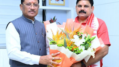 मुख्यमंत्री विष्णुदेव साय से केंद्रीय कोयला एवं खान राज्य मंत्री सतीश चंद्र दुबे ने की सौजन्य मुलाकात…