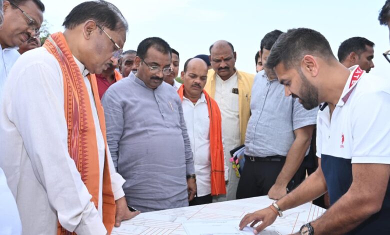 निर्माणाधीन नालंदा परिसर का मुख्यमंत्री विष्णुदेव साय ने किया निरीक्षण: गुणवत्तापूर्ण एवं समय-सीमा में कार्य पूर्ण करने के दिए निर्देश…. निर्माणाधीन नालंदा परिसर का मुख्यमंत्री विष्णुदेव साय ने किया निरीक्षण: गुणवत्तापूर्ण एवं समय-सीमा में कार्य पूर्ण करने के दिए निर्देश….
