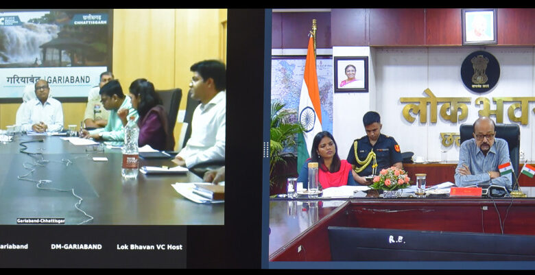 राज्यपाल रमेन डेका ने गरियाबंद जिले में जल संरक्षण, प्राकृतिक खेती और जनकल्याणकारी योजनाओं पर दिया विशेष जोर…..