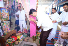 गृह ग्राम बायंग में श्रीरामनाम सप्ताह यज्ञ में शामिल हुए वित्त मंत्री ओ.पी. चौधरी, ’पूजा-अर्चना कर प्रदेशवासियों की सुख-समृद्धि और खुशहाली की कामना की’…..