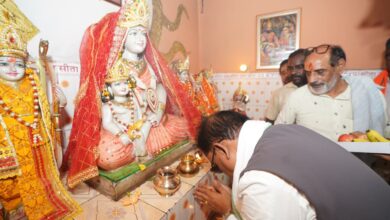 सुशासन तिहार के दौरान मुख्यमंत्री विष्णुदेव साय पहुंचे कोसला धाम, माता कौशल्या मंदिर में पूजा-अर्चना कर प्रदेशवासियों की सुख-समृद्धि की कामना की….