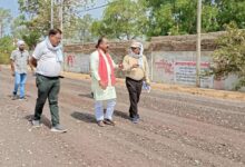 उप मुख्यमंत्री अरुण साव ने निर्माणाधीन सड़क का किया निरीक्षण…..