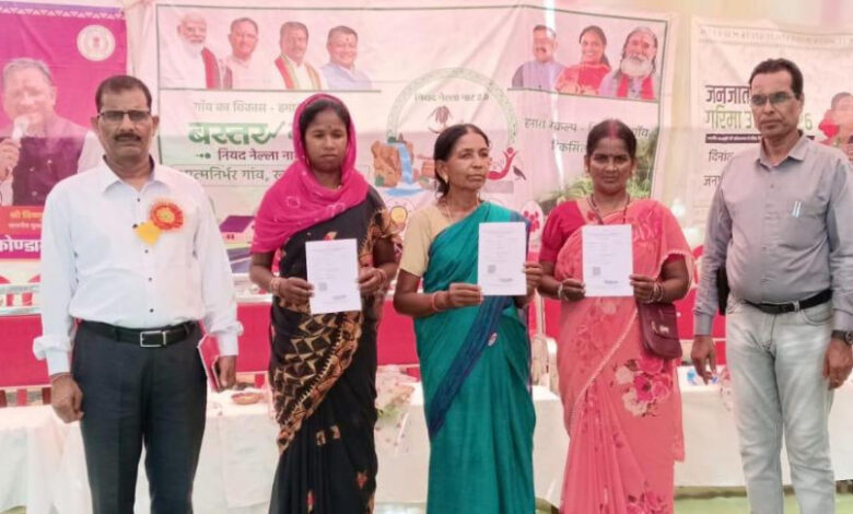 ग्राम धनोरा में सुशासन तिहार का आयोजन, 14 किसानों को मिला डिजिटल किसान किताब…..
