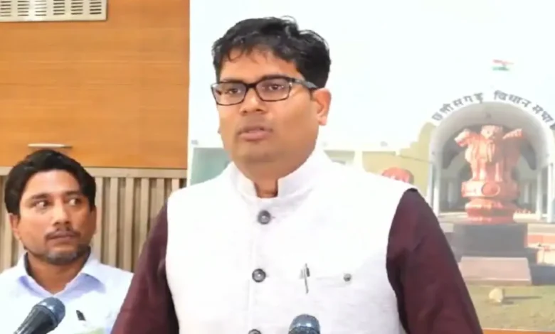 वित्त मंत्री ओ.पी. चौधरी 1 जून को रायगढ़ जिले में विभिन्न विकास कार्यों का करेंगे भूमिपूजन एवं लोकार्पण…. वित्त मंत्री ओ.पी. चौधरी 1 जून को रायगढ़ जिले में विभिन्न विकास कार्यों का करेंगे भूमिपूजन एवं लोकार्पण….