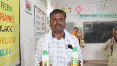 नैनो यूरिया से आसान हुई खेती, किसान गुलाबचंद राठौर को मिल रहे बेहतर परिणाम…… नैनो यूरिया से आसान हुई खेती, किसान गुलाबचंद राठौर को मिल रहे बेहतर परिणाम……