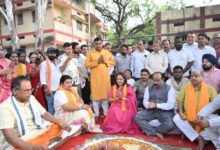 उप मुख्यमंत्री अरुण साव ने 2500 किलोलीटर क्षमता के पानी टंकी निर्माण का किया भूमिपूजन….