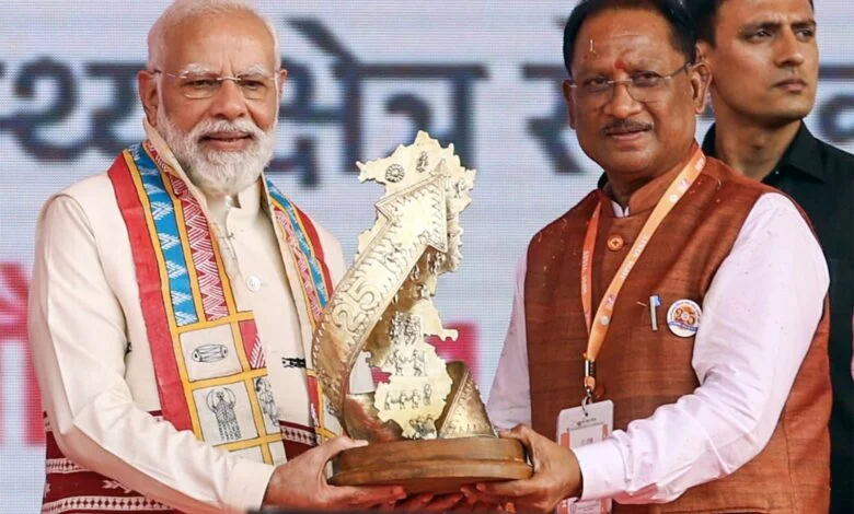 प्रधानमंत्री नरेन्द्र मोदी के नेतृत्व के 12 वर्ष पूर्ण होने पर मुख्यमंत्री विष्णु देव साय ने दी बधाई और शुभकामनाएं…..